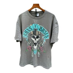 Gray Guns N Roses Tshirt